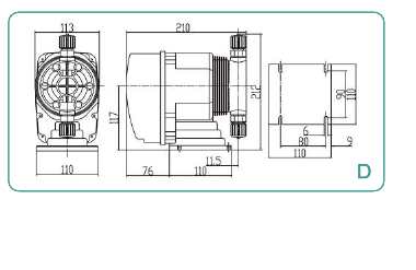 DFD Series Solenoid Diaphragm Metering Pump install 4