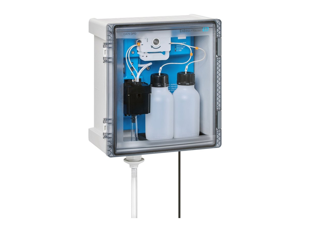 Endress+Hauser CA75DPD DPD Colorimetric Free/Total Chlorine Analyzer