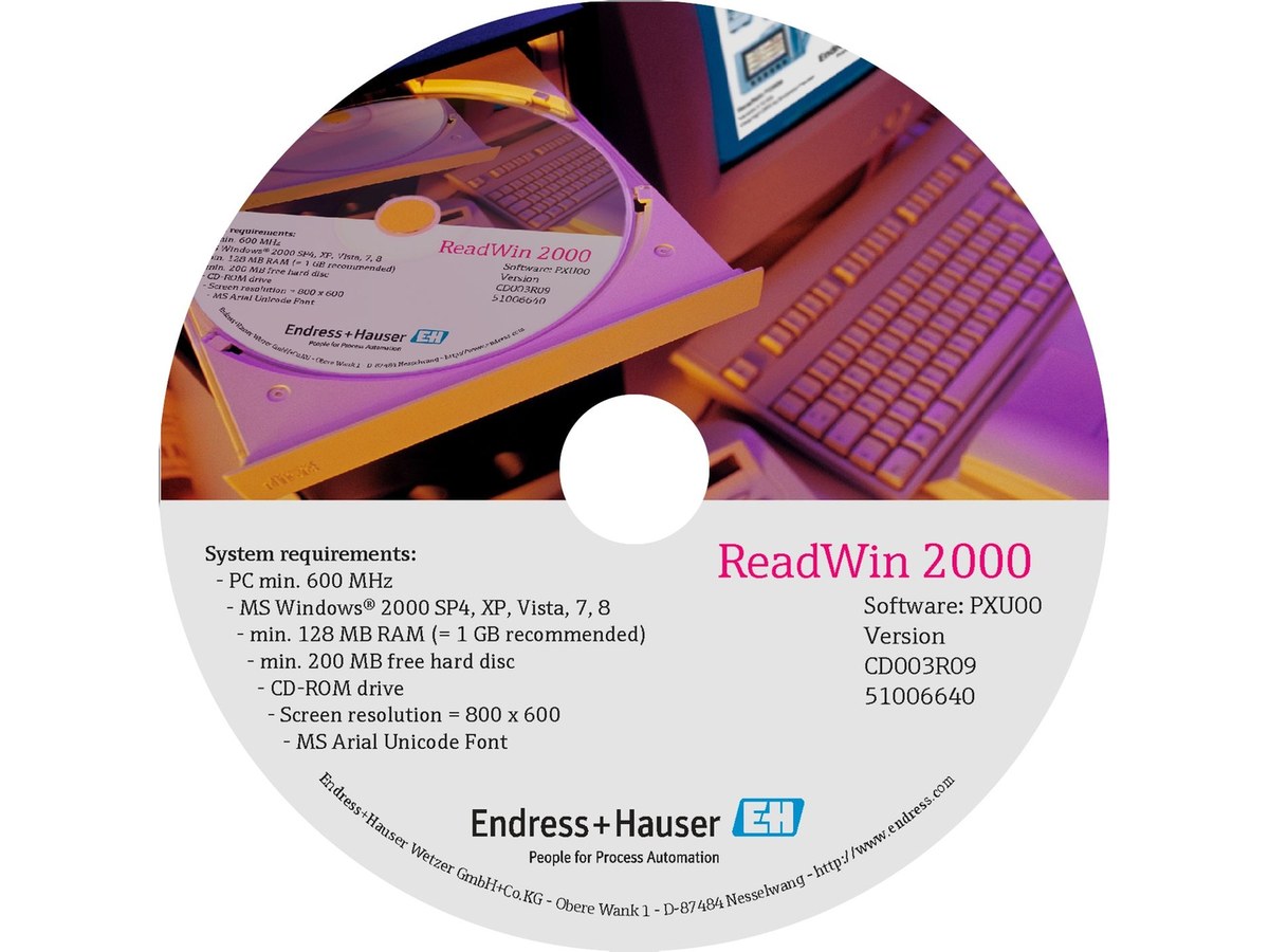 Endress+Hauser ReadWin 2000 PC software