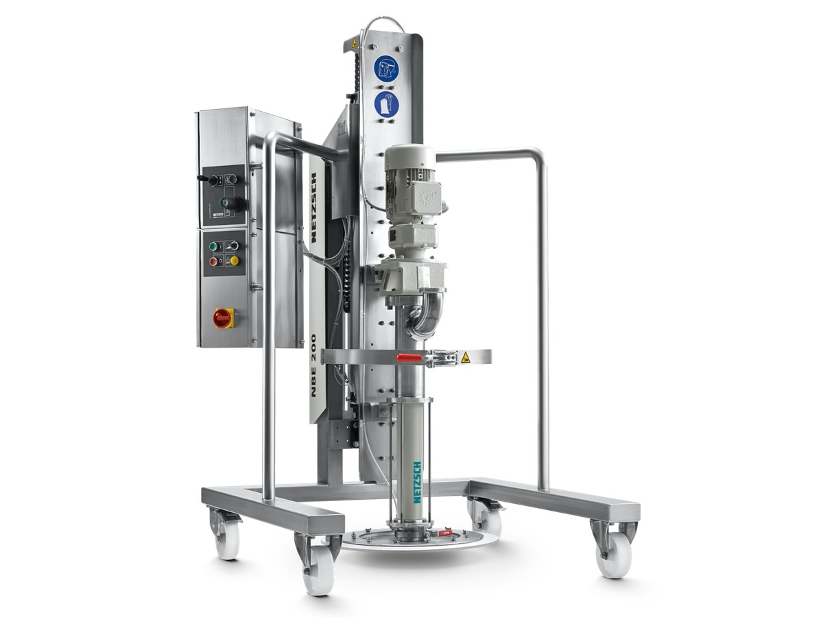 NETZSCH Barrel Emptying System with NEMO® BH Pump