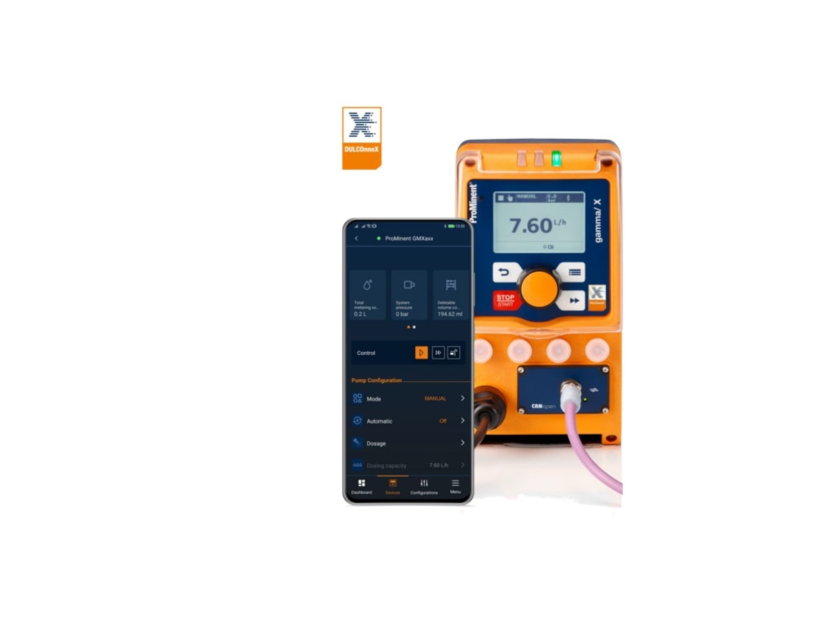 ProMinent gamma/X Solenoid Diaphragm Metering Pump