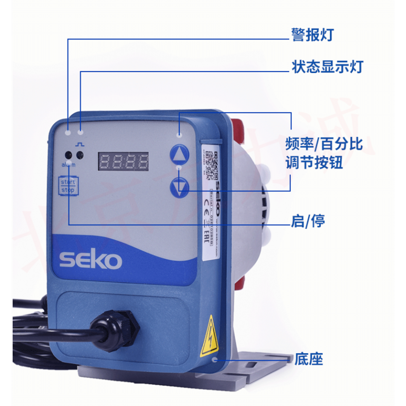 seko计量泵漏水怎么办？