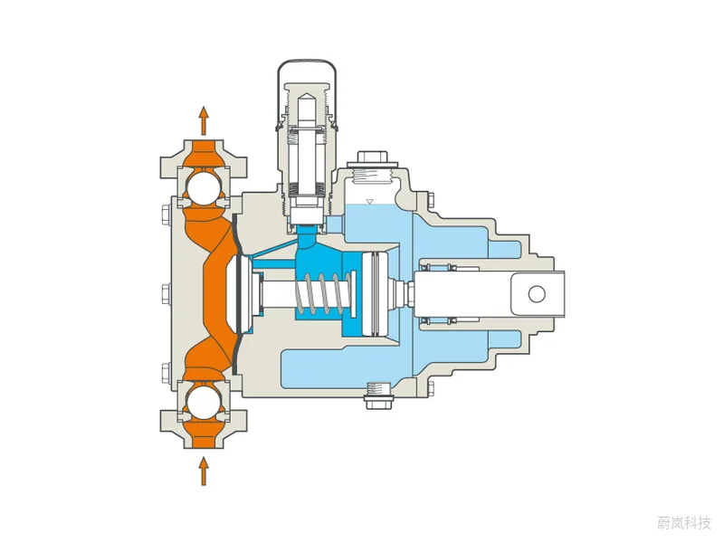 LEWA ecoflow M900 液压隔膜泵头官网产品图
