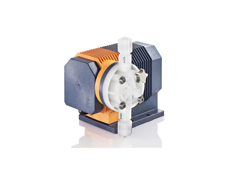 pulsation damper failure: ProMinent alpha motor-driven diaphragm metering pump